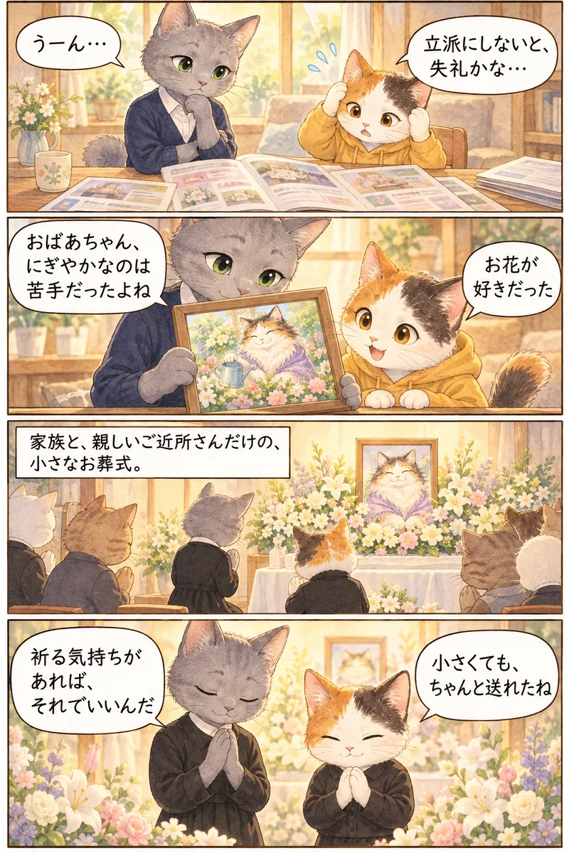 第3話「おばあちゃんらしいお葬式」