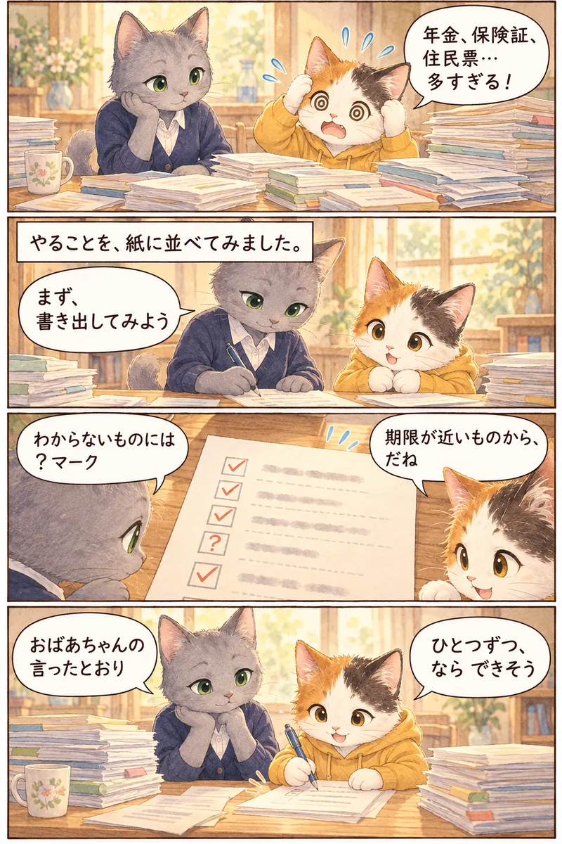 第4話「手続きの山」