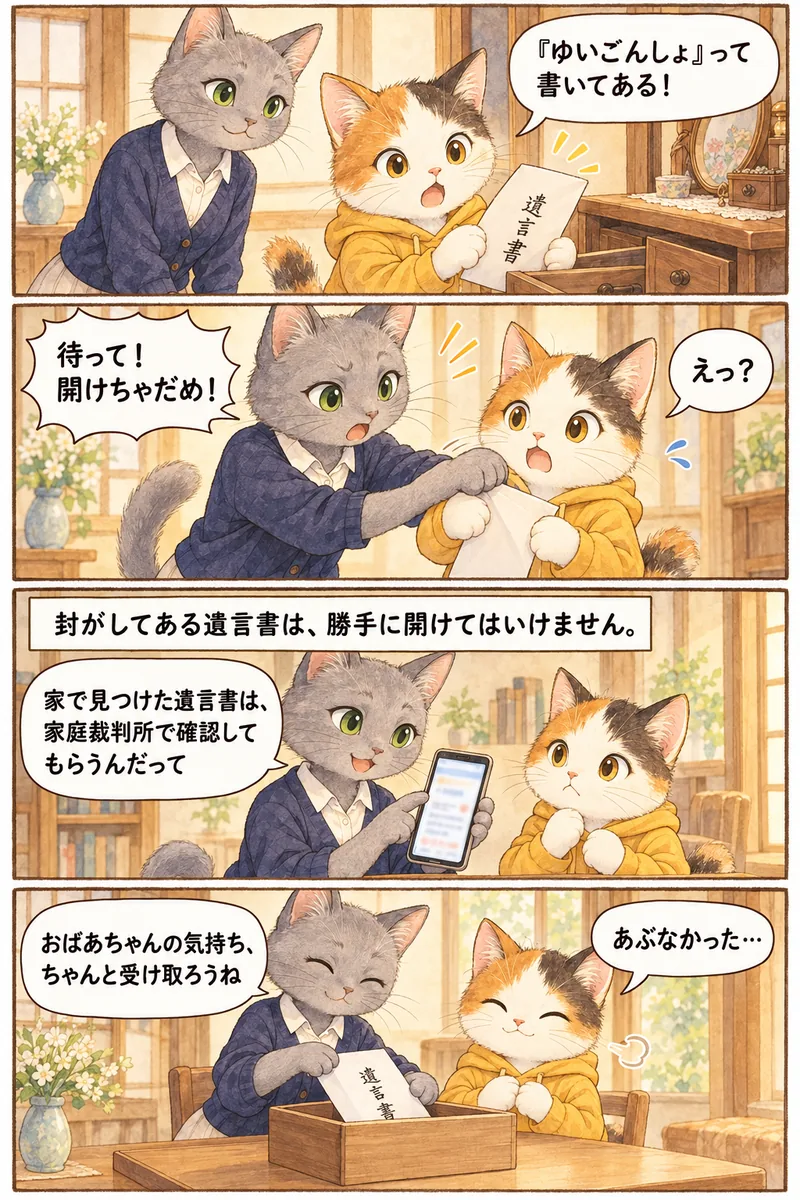 第8話「引き出しの封筒」