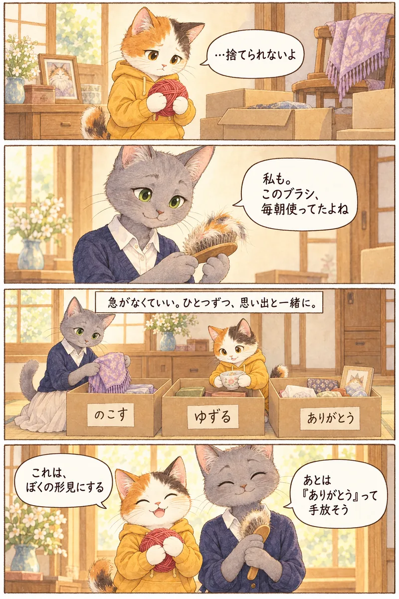 第10話「毛糸玉とブラシ」