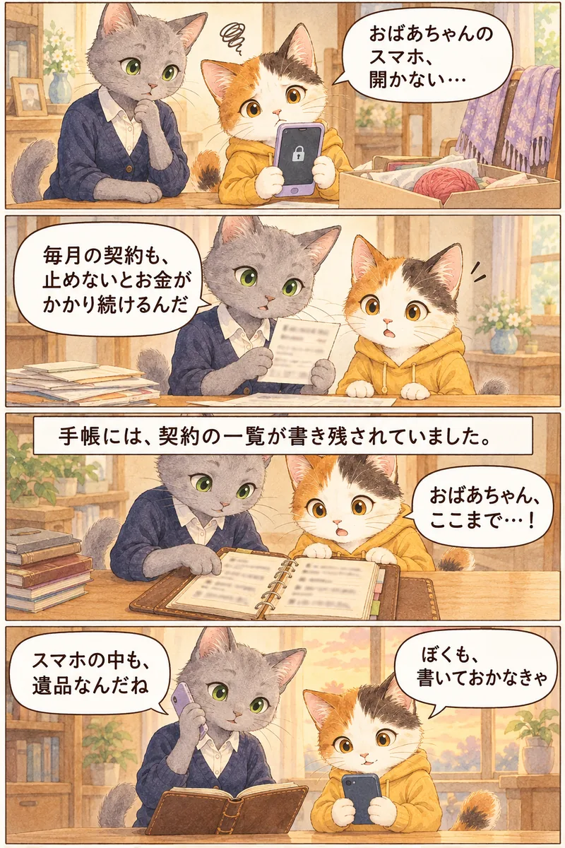 第11話「スマホの中の遺品」